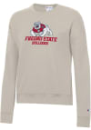 Main image for Champion Fresno State Bulldogs Womens Brown Powerblend Crew Sweatshirt