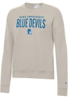 Main image for Champion Duke Blue Devils Womens Brown Powerblend Crew Sweatshirt