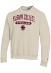 Main image for Champion Boston College Eagles Mens Brown Powerblend Long Sleeve Crew Sweatshirt