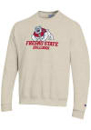 Main image for Champion Fresno State Bulldogs Mens Brown Powerblend Long Sleeve Crew Sweatshirt
