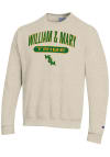 Main image for Champion William & Mary Tribe Mens Brown Powerblend Long Sleeve Crew Sweatshirt