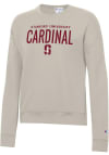 Main image for Champion Stanford Cardinal Womens Brown Powerblend Crew Sweatshirt