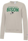 Main image for Champion North Dakota State Bison Womens Brown Powerblend Crew Sweatshirt