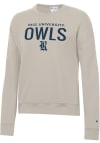 Main image for Champion Rice Owls Womens Brown Powerblend Crew Sweatshirt