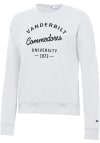 Main image for Champion Vanderbilt Commodores Womens White Powerblend Crew Sweatshirt