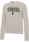 Main image for Champion Wofford Terriers Womens Brown Powerblend Crew Sweatshirt