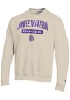 Main image for Champion James Madison Dukes Mens Brown Powerblend Long Sleeve Crew Sweatshirt