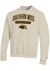 Main image for Champion Southern Mississippi Golden Eagles Mens Brown Powerblend Long Sleeve Crew Sweatshirt