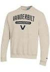 Main image for Champion Vanderbilt Commodores Mens Brown Powerblend Long Sleeve Crew Sweatshirt