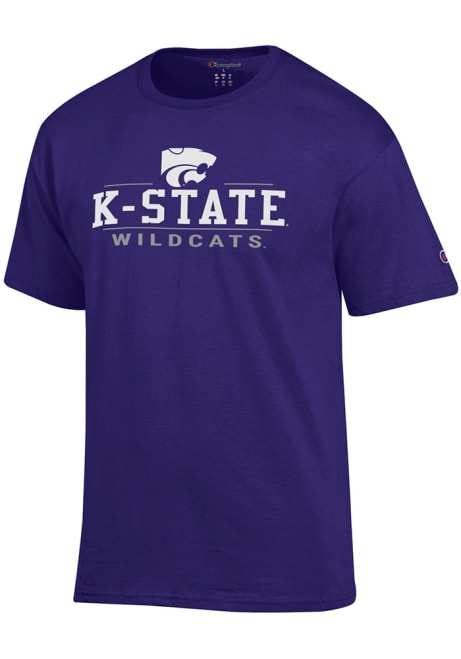 K-State Wildcats Purple Champion Jersey Short Sleeve T Shirt