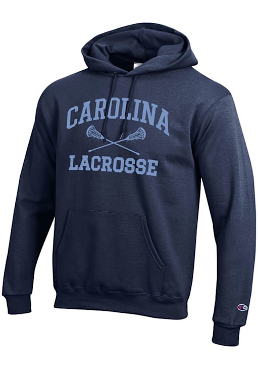 Champion North Carolina Tar Heels Mens Lacrosse Powerblend Hoodie