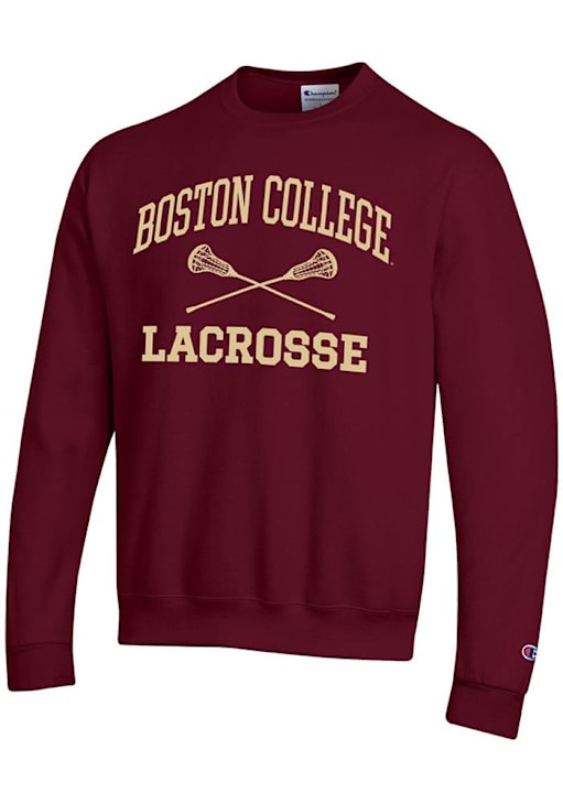 Boston College Lacrosse Sweatshirt Used College Sweatshirts Boston