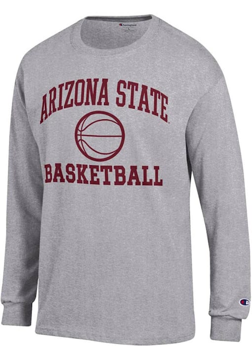 Champion Mens OXFORD GREY Arizona State Sun Devils Basketball