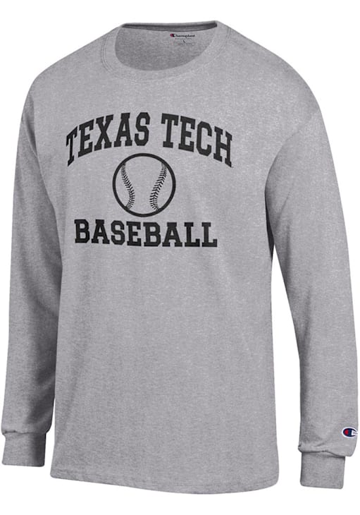 Champion Texas Tech Red Raiders Baseball Jersey Long Sleeve T