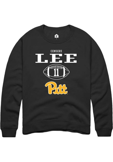 Censere Lee Rally Mens  Pitt Panthers NIL Sport Icon Crew Sweatshirt