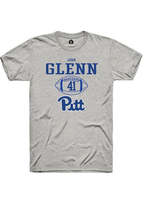 John Glenn Ash Pitt Panthers NIL Sport Icon Short Sleeve T Shirt