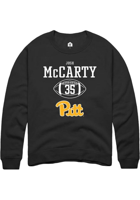 Josh McCarty Rally Mens  Pitt Panthers NIL Sport Icon Crew Sweatshirt