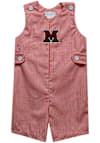 Main image for Toddler Miami RedHawks Red Vive La Fete Gingham Overalls