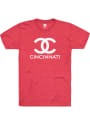 Cincinnati Womens Rally CC Wordmark T-Shirt - Red