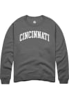 Main image for Rally Cincinnati Womens Charcoal Wordmark Crew Sweatshirt