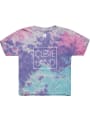 Cleveland Youth Rally CLE Square T-Shirt - Purple Tie Dye