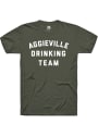 Aggieville Manhattan Rally Drinking Team T Shirt - Tan