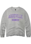 Main image for Rally Aggieville Grey Collegiate Wordmark Long Sleeve Crew Sweatshirt