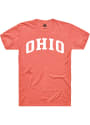 Ohio Rally Arch Wordmark T Shirt - Pink