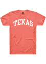 Texas Rally Arch Wordmark T Shirt - Pink