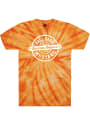 Bertman Mustard Prime Logo SS Tee - Orange Tie-Dye