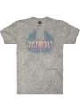 Detroit Rally Wings T Shirt - Mineral Wash Grey