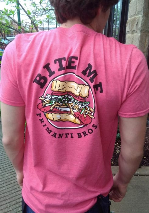 Primanti Bros. Bite Me Short Sleeve Fashion T Shirt