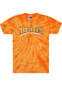 Cleveland Rally Wordmark Fashion T Shirt - Orange