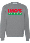 Main image for Imo's Pizza Grey Prime Logo Long Sleeve Crew Sweatshirt