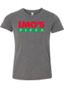 Imo's Pizza Youth Logo T-Shirt - Grey
