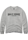 Main image for Rally House Mens Grey Employee Tees Long Sleeve Crew Sweatshirt
