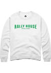 Main image for Rally House Mens White Employee Tees Long Sleeve Crew Sweatshirt