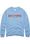 Main image for Rally House Mens Light Blue Employee Tees Long Sleeve Crew Sweatshirt