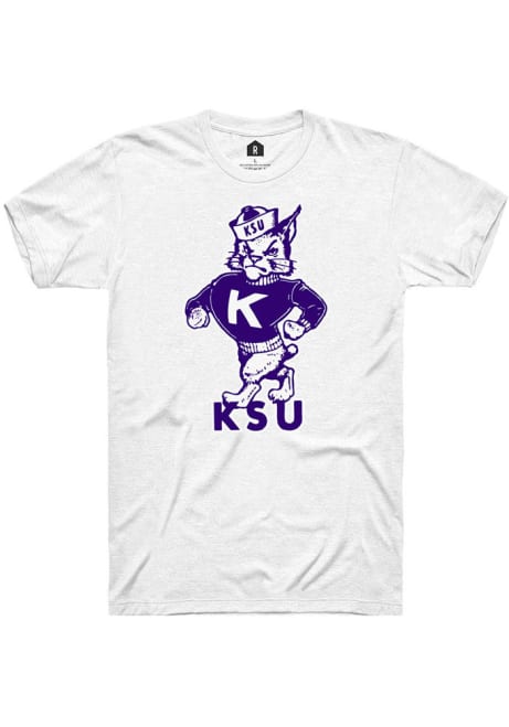 K-State Wildcats White Rally Sailor Willie Short Sleeve Fashion T Shirt