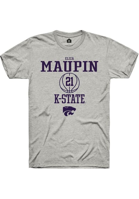 Eliza Maupin Ash K-State Wildcats NIL Sport Icon Short Sleeve T Shirt