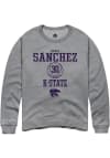 Main image for Gisela Sánchez Rally Mens Graphite K-State Wildcats NIL Sport Icon Crew Sweatshirt
