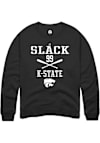 Main image for JJ Slack Rally Mens Black K-State Wildcats NIL Sport Icon Crew Sweatshirt