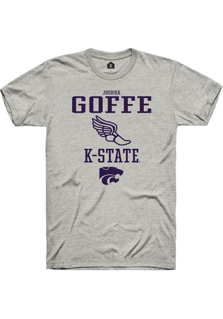 Joshua Goffe Ash K-State Wildcats NIL Sport Icon Short Sleeve T Shirt
