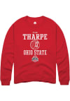 Main image for Tyler Tharpe  Rally Ohio State Buckeyes Mens Red NIL Sport Icon Long Sleeve Crew Sweatshirt