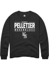 Main image for Raphael Pelletier Rally Mens Black K-State Wildcats NIL Stacked Box Crew Sweatshirt