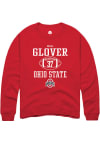 Main image for Nigel Glover  Rally Ohio State Buckeyes Mens Red NIL Sport Icon Long Sleeve Crew Sweatshirt
