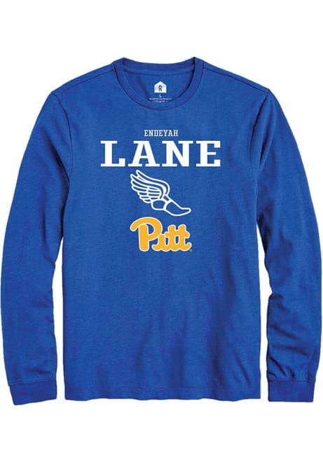 Endeyah Lane Rally Mens Blue Pitt Panthers NIL Sport Icon Tee