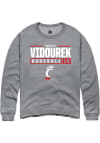 Main image for Landyn Vidourek Rally Mens Graphite Cincinnati Bearcats NIL Stacked Box Crew Sweatshirt