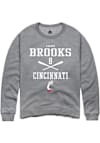 Main image for Lauden Brooks Rally Mens Graphite Cincinnati Bearcats NIL Sport Icon Crew Sweatshirt