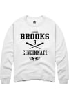 Main image for Lauden Brooks  Rally Cincinnati Bearcats Mens White NIL Sport Icon Long Sleeve Crew Sweatshirt